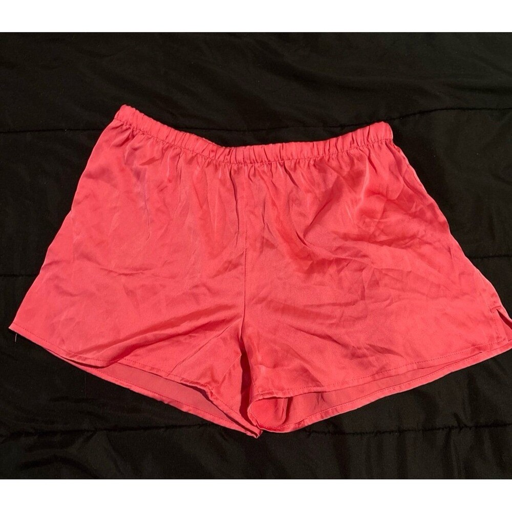 silk pj shorts